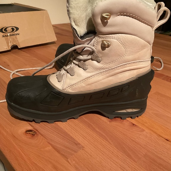 Salomon Womens waterproof winter boots Size 8 - Picture 5 of 9